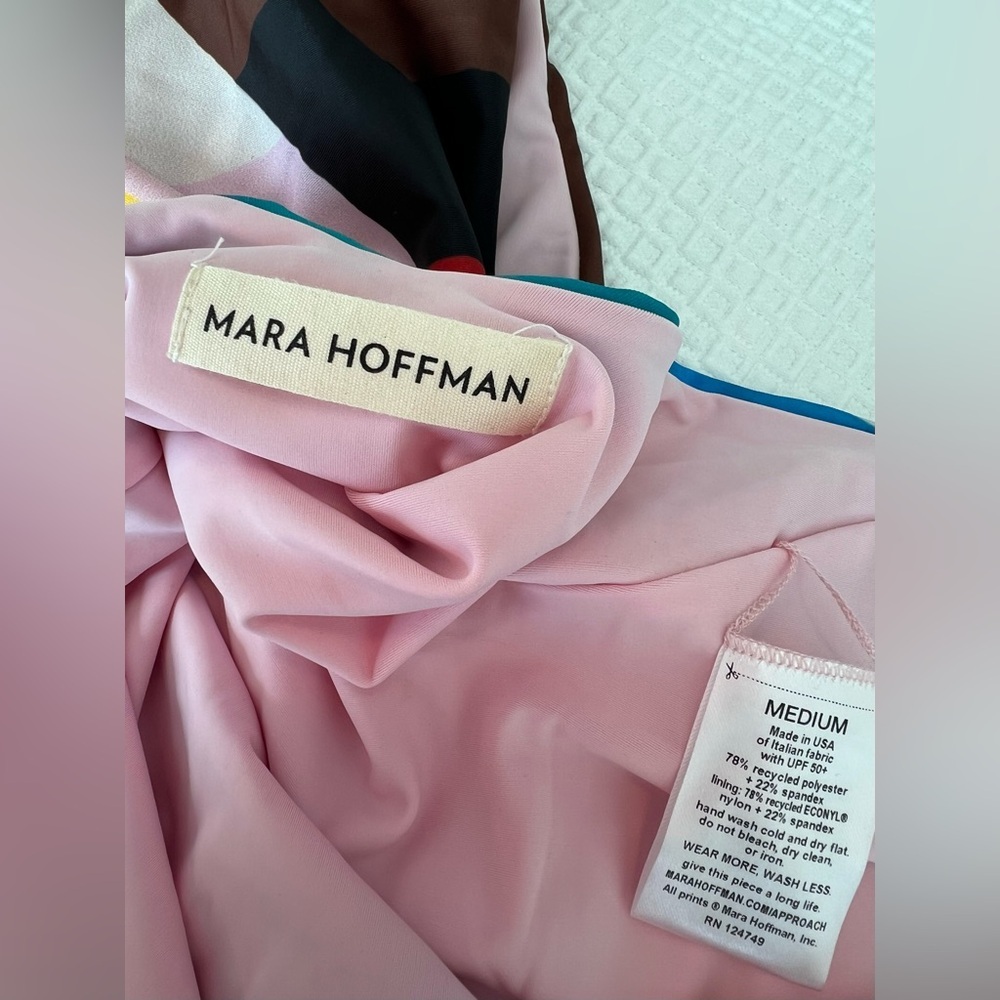 Mara Hoffman Multicolor Striped One-Piece Swimsuit - Picture 11 of 13
